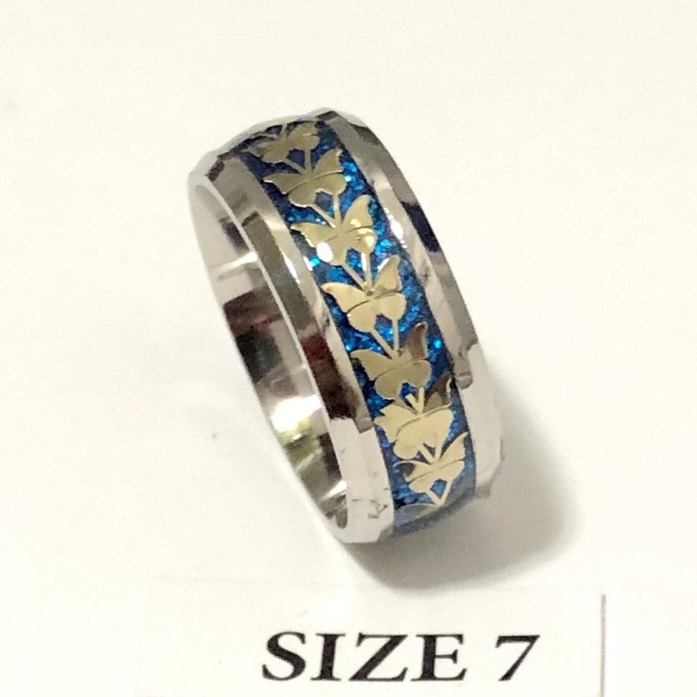 Butterfly Ring, Size 7